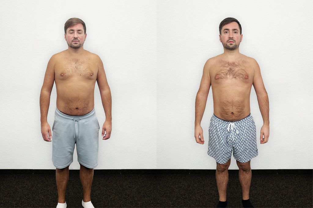 Before´n`After + Coach bei jeder Einheit